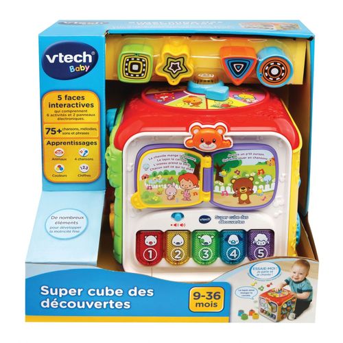 Vtech Baby Super Cube Des Decouvertes