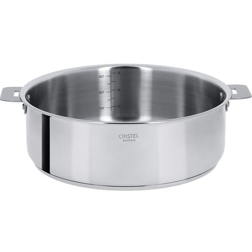 Cristel - Sauteuse amovible Casteline 30 cm - Multicolore