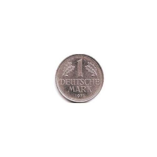1 Deutsche Mark 1971 Type F