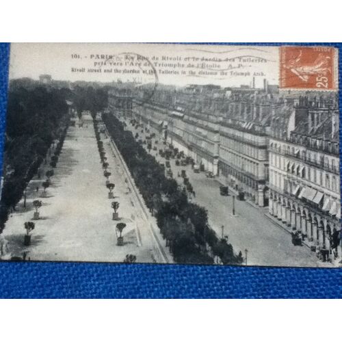 101; La Rue De Rivoli Et Le Jardin Des Tuileries A.P.