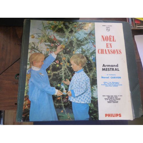 Noël En Chansons - Armand Mestral Et L'orchestre Marcle Cariven - Disques Philips P 10.180 R