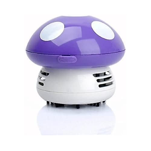 Mignon Mini Champignon Bureau Table Poussière Aspirateur Portable Balayeur - Super Mario Mushroom