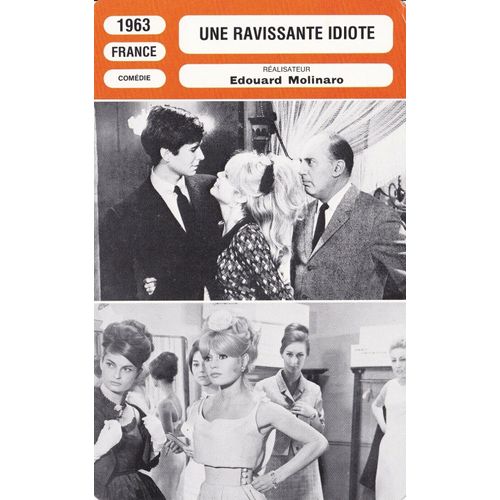 Fiche Monsieur Cinema Une Ravissante Idiote De Edouard Molinaro Avec Brigitte Bardot Et Anthony Perkins