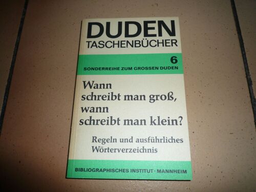 Duden Taschenbücher    Band 6