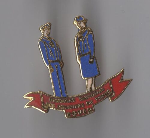 Pin's Police / Syndicat National Des Policiers En Tenue - Rouen 