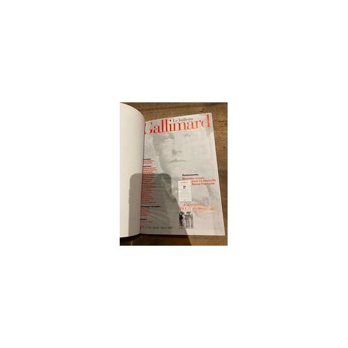 Bulletin Gallimard - 1999