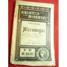 Voltaire - Micromegas (Première Édition Roumaine, 1910)