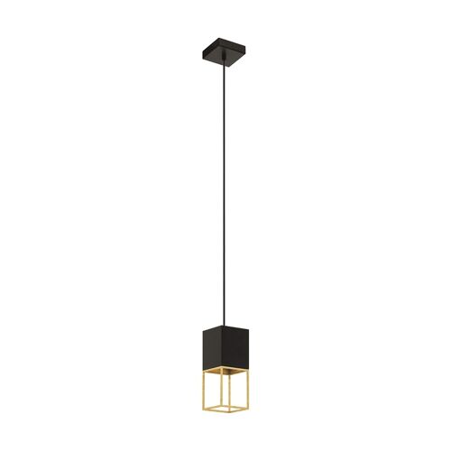 Montebaldo Plafonnier Slim Pendant Noir, Doré