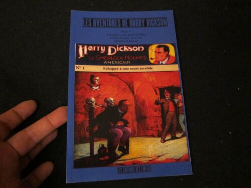 Les Aventures De Harry Dickson : Les 3 Premiers Numéro En 1 Volume - Les Éditions Des Enfers