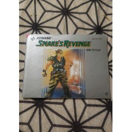 Notice Originale De Jeu Snake' S Revenge Nintendo Nes