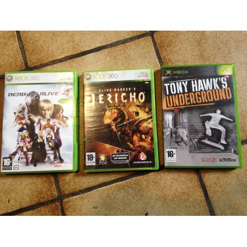 Lot De Trois Jeux Xbox  Voir Photo 