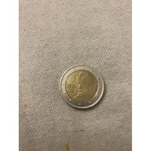 Pièce Rare 2 Euro Autriche