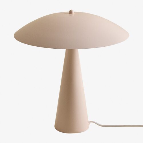 Lampe De Table En Métal Irune Rosa Pâle Make Up