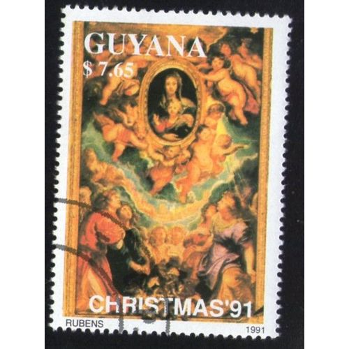 Guyana 1991 Oblitéré Rond Used Stamp Christmas Noël $ 7.65