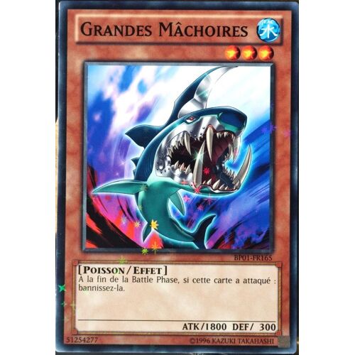 Carte Yu-Gi-Oh Bp01-Fr165-St Grandes Mâchoires Neuf Fr