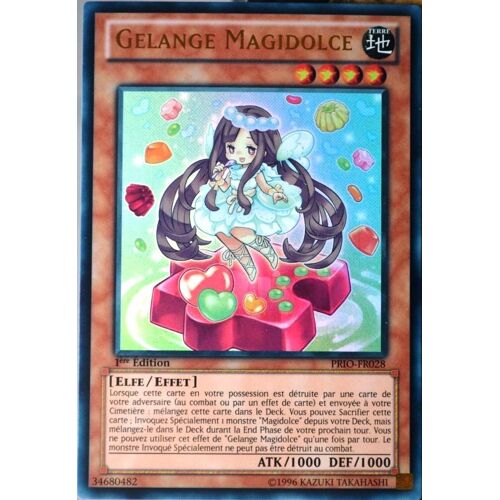 Carte Yu-Gi-Oh Prio-Fr028 Gélange Magidolce Neuf Fr