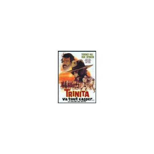 Trinita Va Tout Casser - La Colline Des Bottes - Terence Hill - Bud Spencer - Affiche De Cinéma Pliée 120x160 Cm