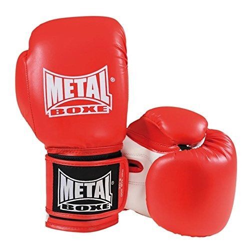 Metal Boxe Mb200 Gants De Boxe Rouge 8 Oz