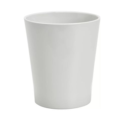 Pot À Orchidée Rond Céramique Vert D'eau Ø12 Cm