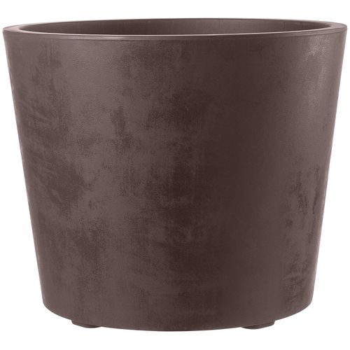 Vaso À Réserve D'eau Plastique Deroma Millennium Brownstone Ø59 X H.49 Cm