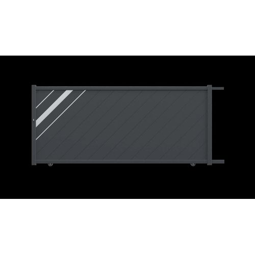 Portail Coulissant Marione2 360x1,60gris70