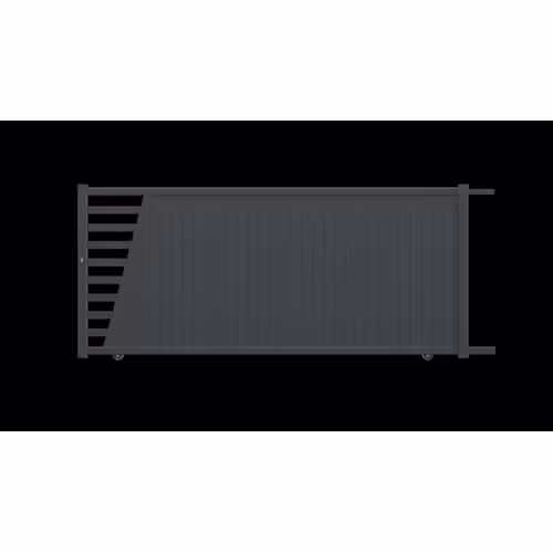 Portail Coulissant Dossen 3,60x1,60 M Gris70