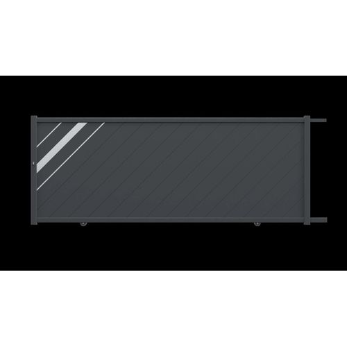 Portail Coulissant Marione2 4,10x1,60 M Gris70