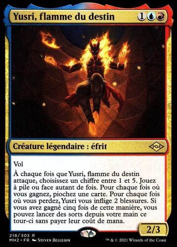 Yusri Flamme Du Destin - Magic - Horizons Du Modern 2 - R - 218/303
