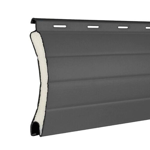 Lot de 4 lames alu gris L.2,50 m Protecta pour volet roulant