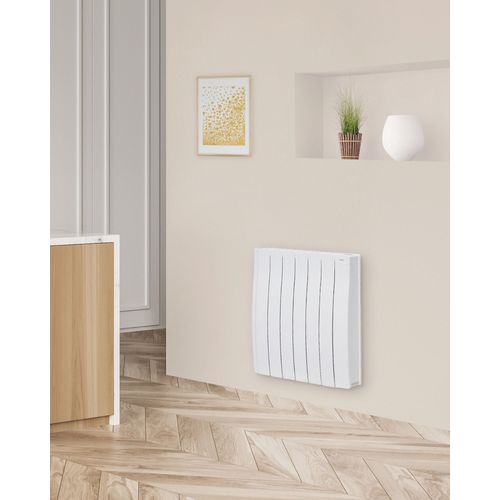 Radiateur connecté électrique à inertie fluide Le Radiateur Français Ambitieux 1000W
