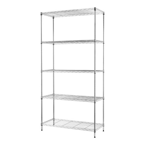 Étagère garde manger en acier H. 179,1 x L. 89,2 x P. 39,2 cm