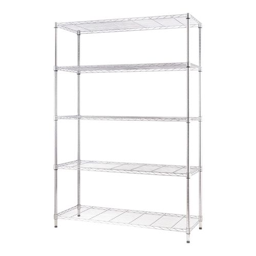 Étagère garde manger en acier H. 178,7 x L. 121,4 x P. 46 cm