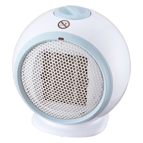 Chauffage d'appoint soufflant céramique bleu 500W