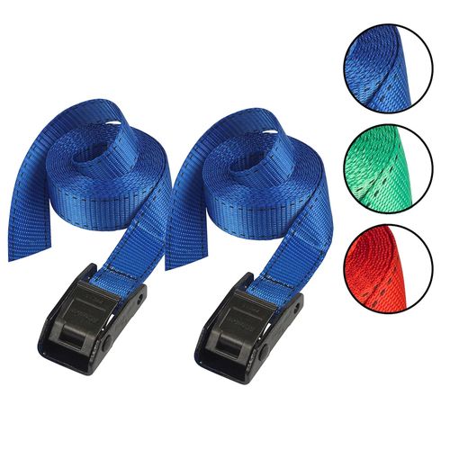 Lot de 2 sangles bagagères 5 m x 25 mm Master Lock