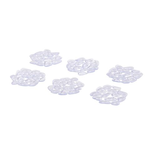 Lot de 6 Patchs anti chute transparent Koros