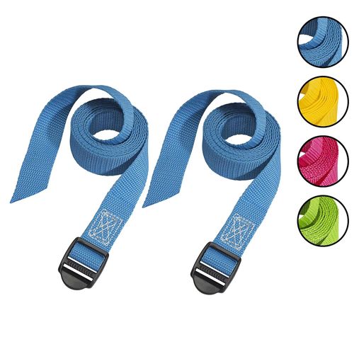 2 sangles 1.20 m boucle plastique Master Lock