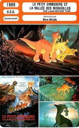 Fiche Monsieur Cinema Le Petit Dinosaure Et La Vallée Des Merveilles