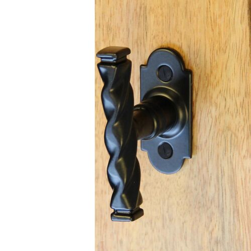 Poignée de fenêtre Gwared fer noir satin l.3,1 x H.9 x P.5,5 cm