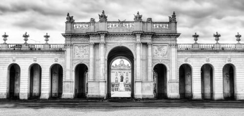 Toile imprimée place Stanislas 55 x 115 cm