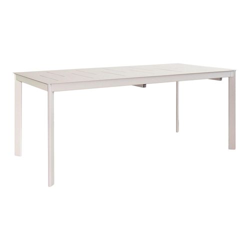 Table De Jardin Santa Cruz 8-10 Personnes Goodhome En Aluminium Coloris Peyote