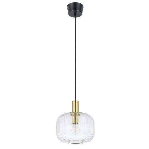 Suspension Lybia E27 25w ¿25xh.110cm Laiton Goodhome