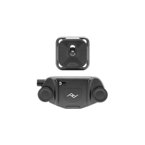 Fixation Peak-Design Clip V3 noir avec plateau