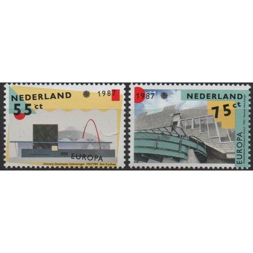 Pays-Bas Timbres Europa 1987-1988