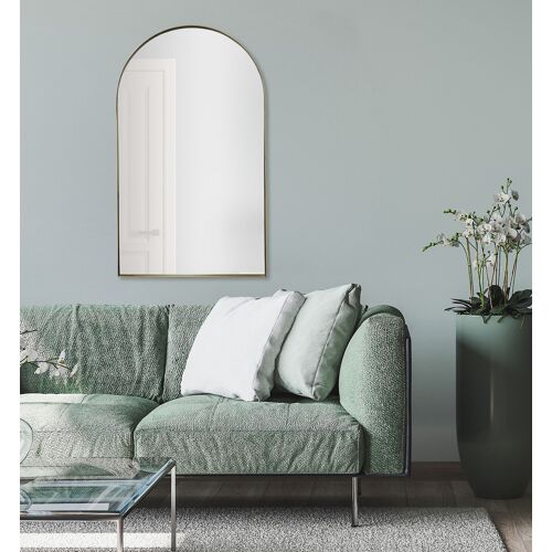 Miroir arche doré Norasia l.60 x L.100cm