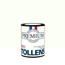 Peinture Tollens premium murs, boiseries et radiateurs blanc sucre glace velours 750ml