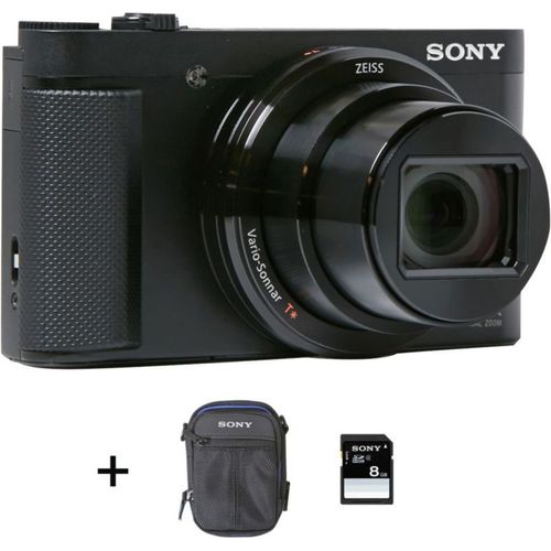 Appareil photo Compact Sony DSC-HX80 + Etui + SD 8Go