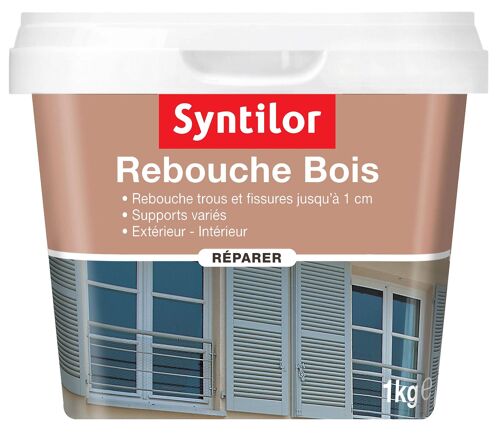 Rebouche bois intérieur et extérieur Syntilor 1kg