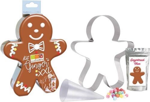 Kit Pâtisserie Scrapcooking moule decoupoir Ginger XXL