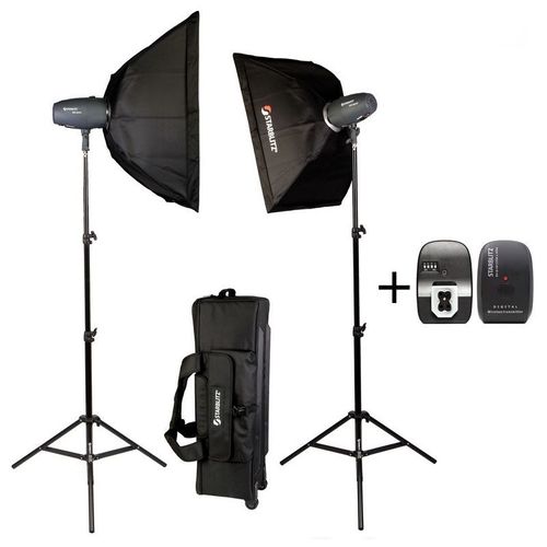 Kit d'éclairage Starblitz Kit studio 2x400W