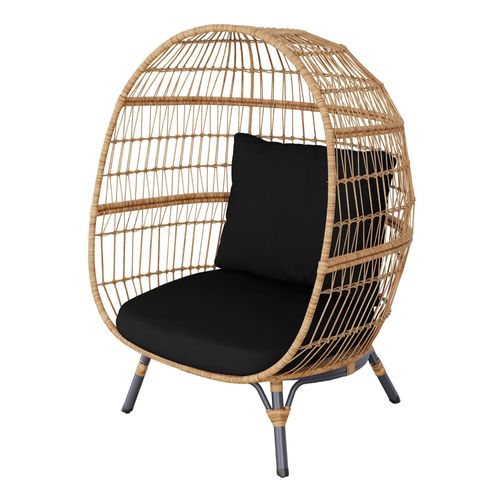 Fauteuil ?uf Apolima Goodhome Rotin L.114,5 X H.151 C P.109,5cm